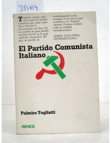 El Partido comunista italiano....
