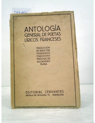 Antología general de poetas líricos...