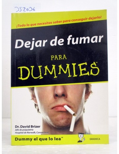 Dejar de fumar para dummies. David...