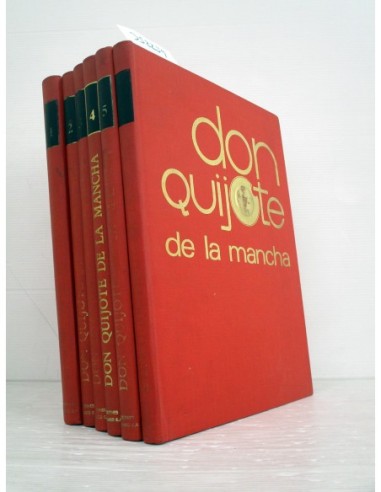 Don Quijote de la Mancha-6 tomos...