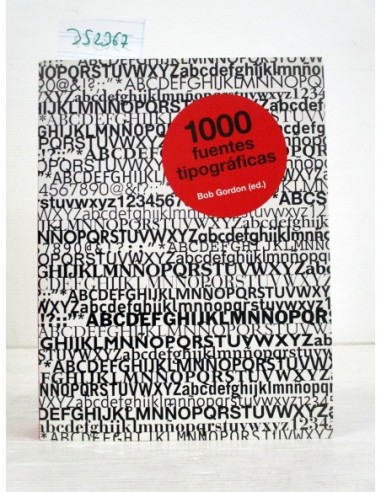 1000 fuentes tipográficas. Varios...