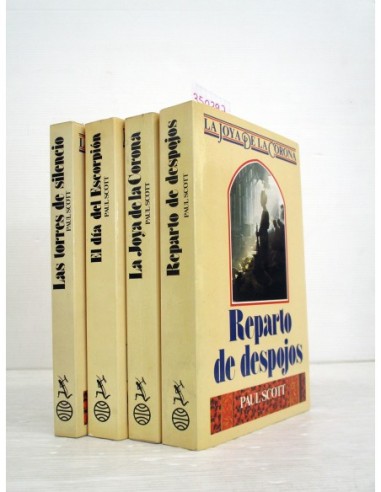 Pack Joya de la corona: 4 libros....