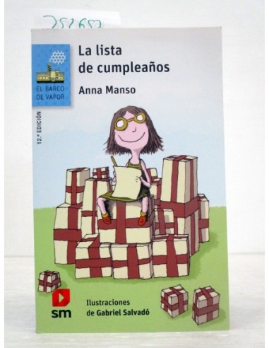 La lista de cumpleaños. Anna Manso....