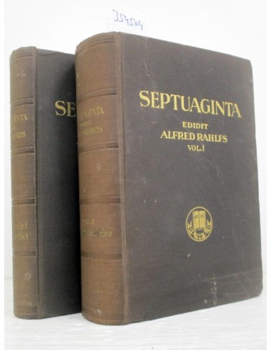 Septuaginta edidit Alfred Rahlfs...